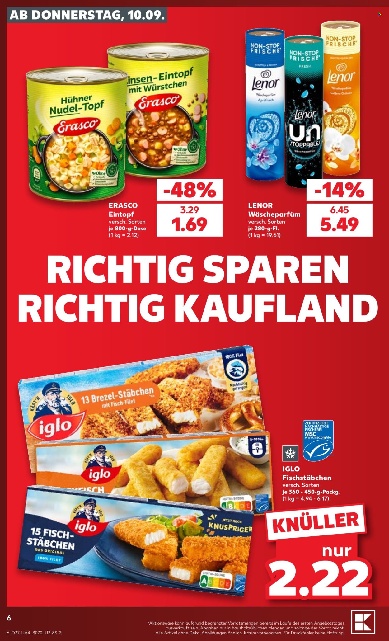 Kaufland Prospekte  - 10.09.2026 - 16.09.2026. Seite 6