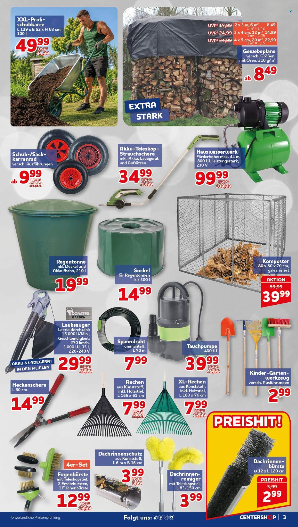 CENTERSHOP Prospekte  - 7.09.2026 - 12.09.2026. Seite 3