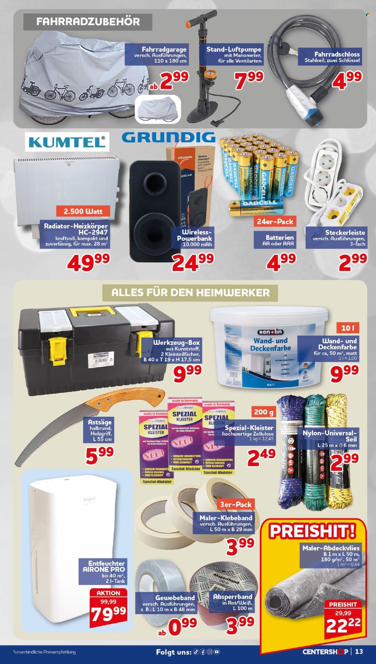 CENTERSHOP Prospekte  - 7.09.2026 - 12.09.2026. Seite 13