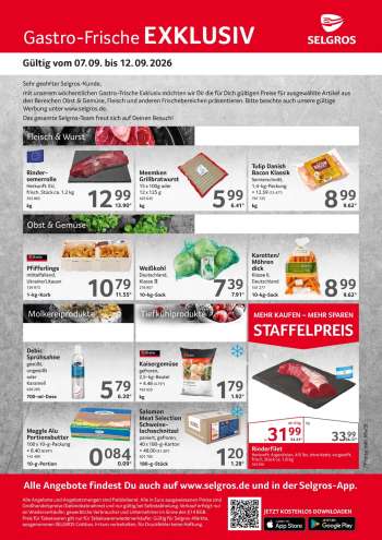 Prospekte Selgros - 7.09.2026 - 12.09.2026.