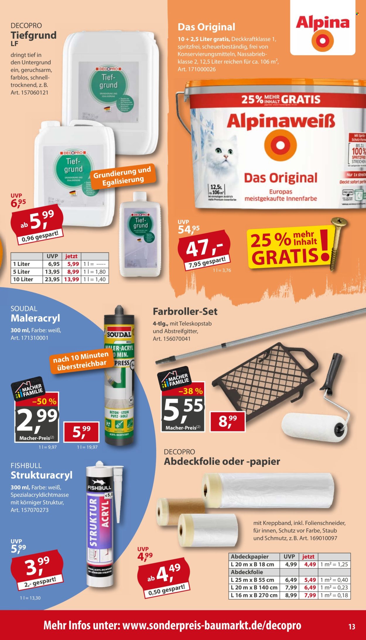 Sonderpreis-Baumarkt Prospekte  - 12.09.2026 - 18.09.2026. Seite 13