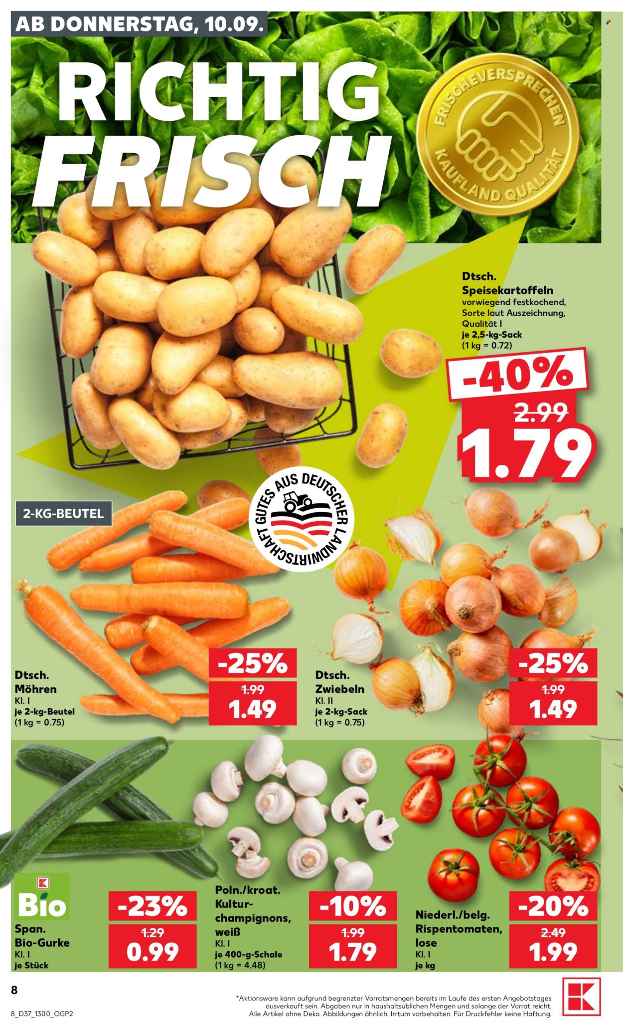 Kaufland Prospekte  - 10.09.2026 - 16.09.2026. Seite 8