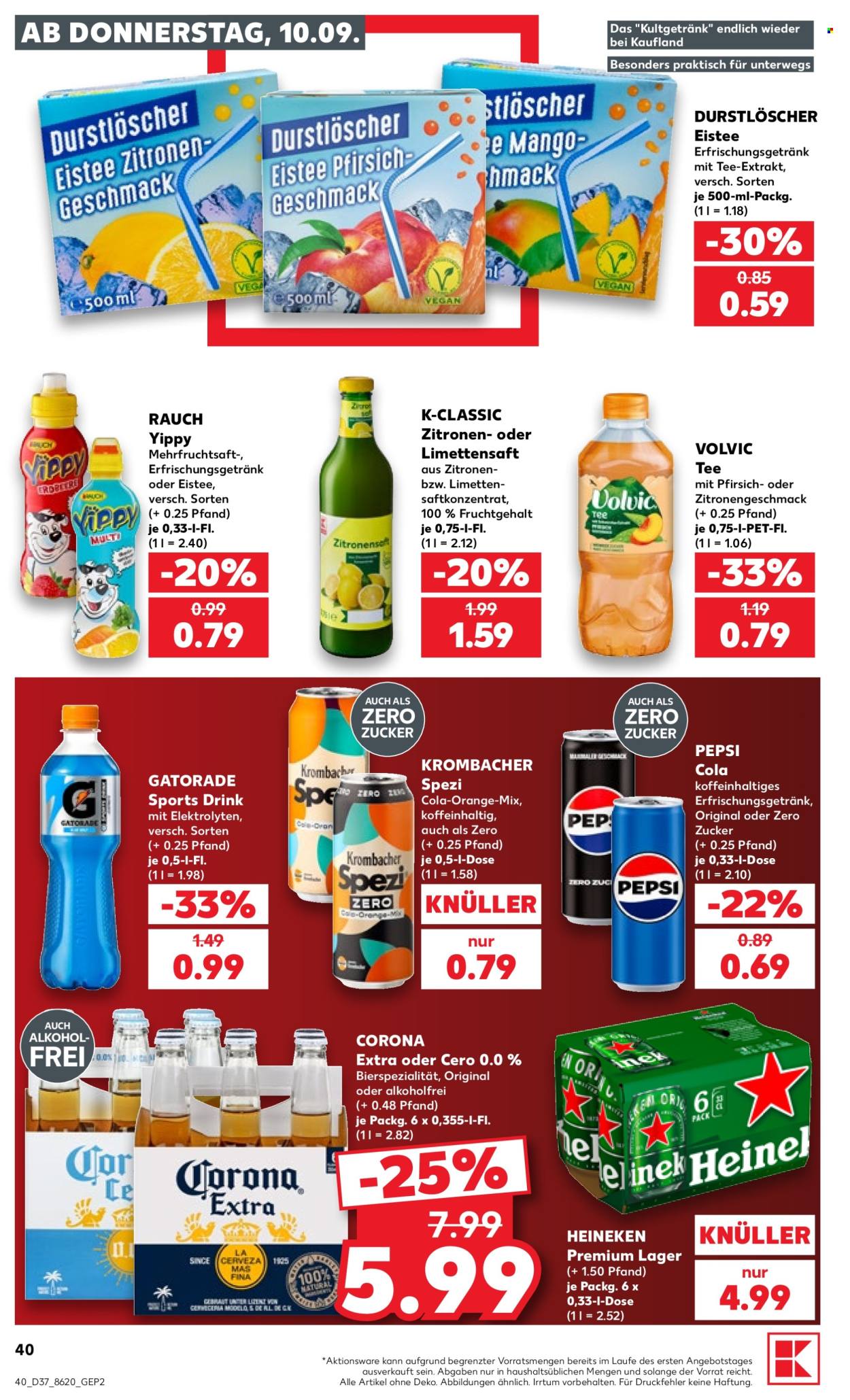 Kaufland Prospekte  - 10.09.2026 - 16.09.2026. Seite 40