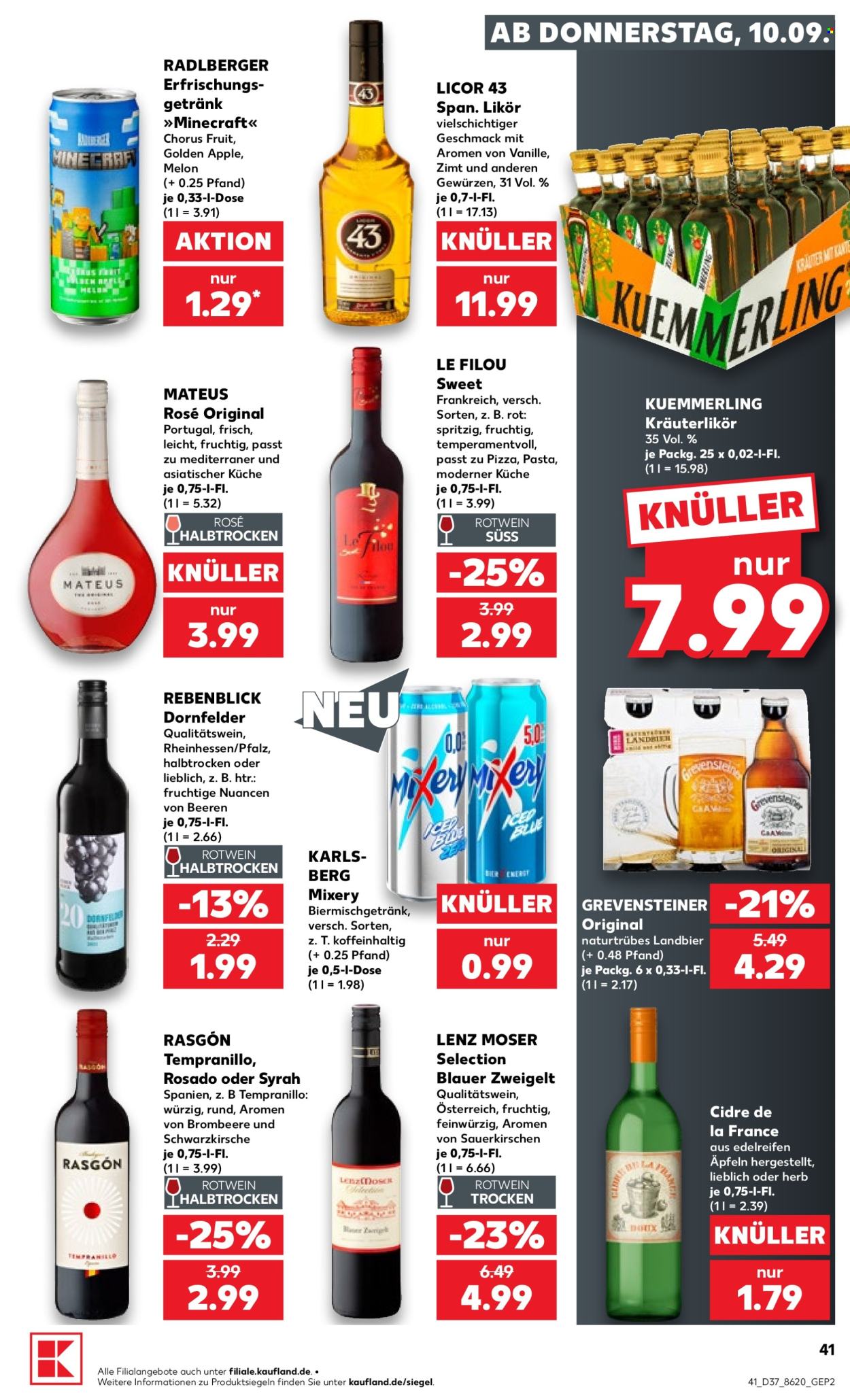 Kaufland Prospekte  - 10.09.2026 - 16.09.2026. Seite 41