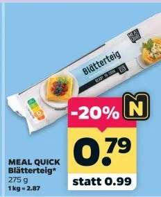 MEAL QUICK Blätterteig