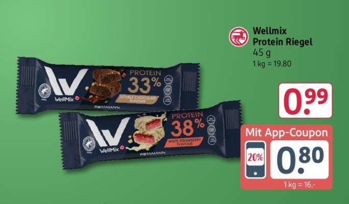 Wellmix Protein Riegel