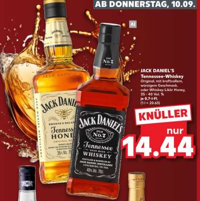 Jack Daniel’s Tennessee Whiskey