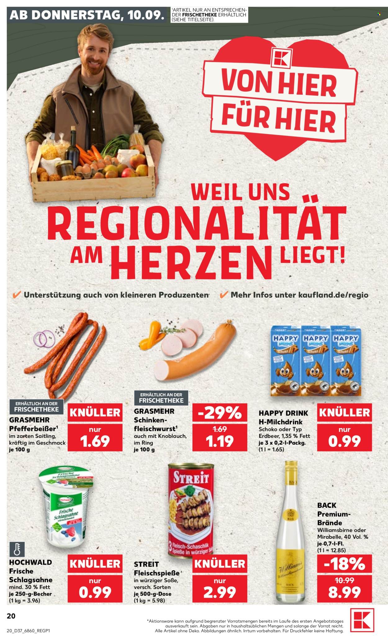 Kaufland Prospekte  - 10.09.2026 - 16.09.2026. Seite 20