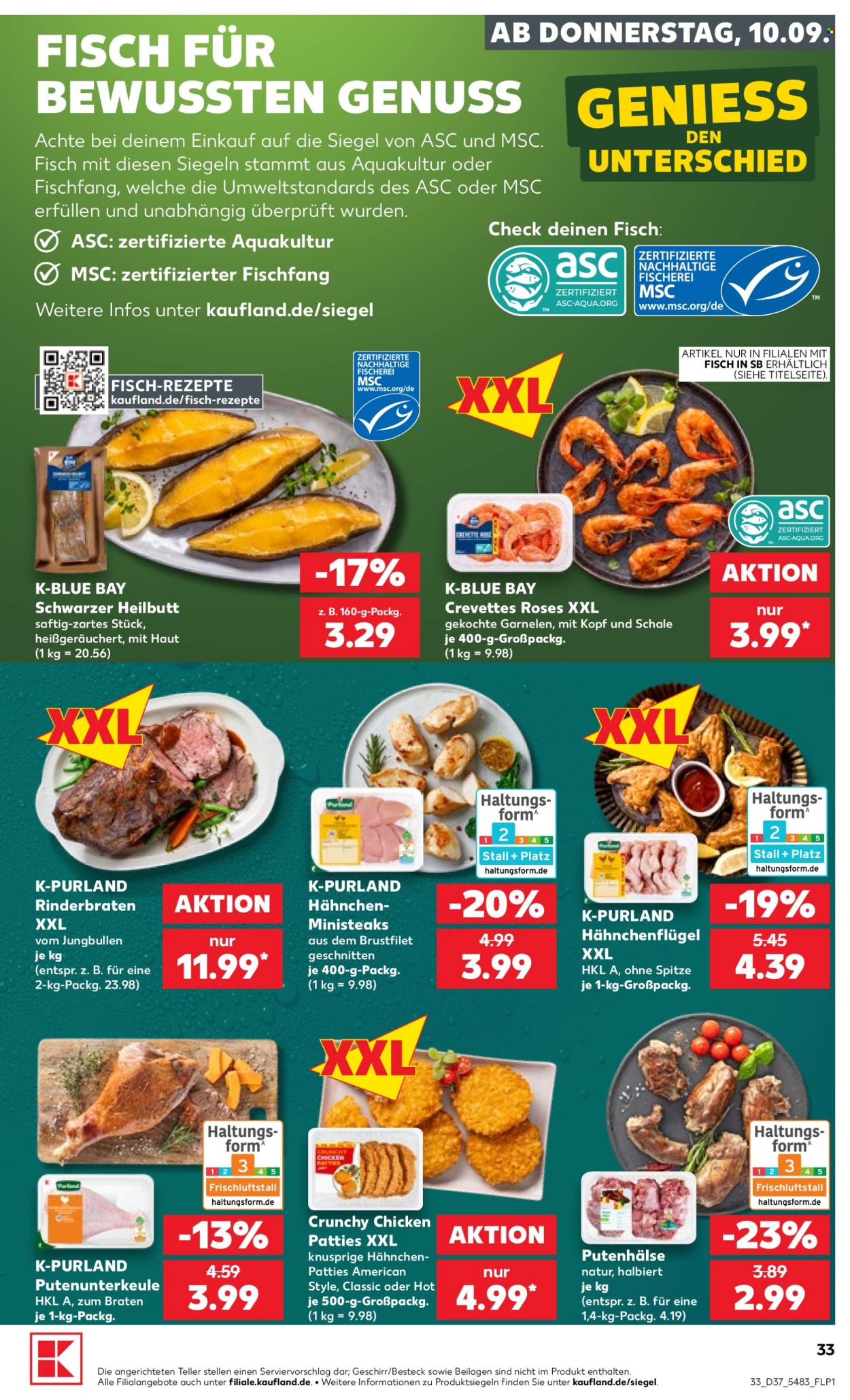 Kaufland Prospekte  - 10.09.2026 - 16.09.2026. Seite 33