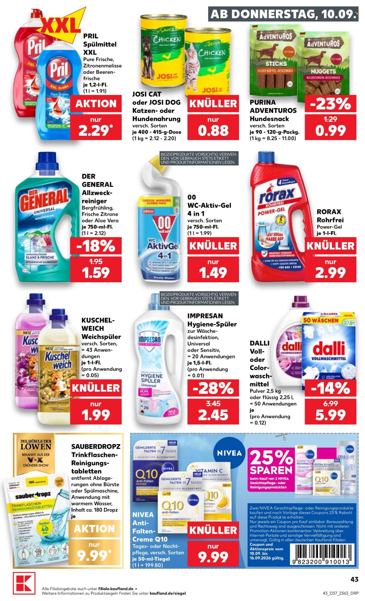 Kaufland Prospekte  - 10.09.2026 - 16.09.2026. Seite 45