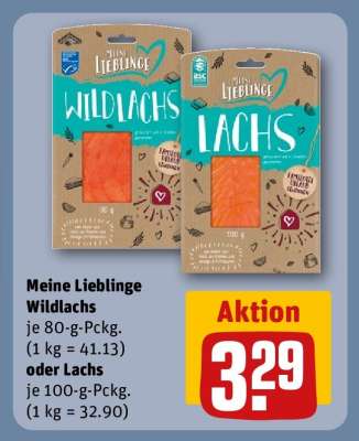 Meine Lieblinge Wildlachs oder Lachs