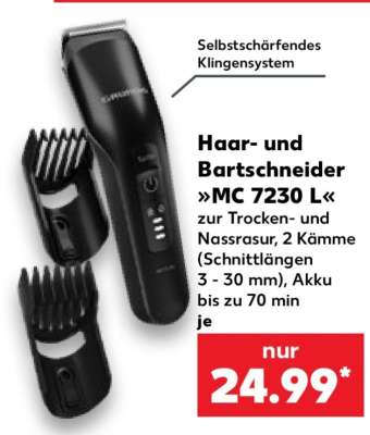 Haar- und Bartschneider »MC 7230 L«