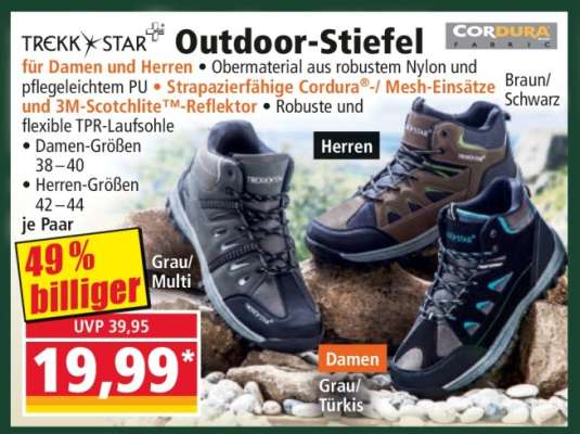 TREKK STAR Outdoor-Stiefel