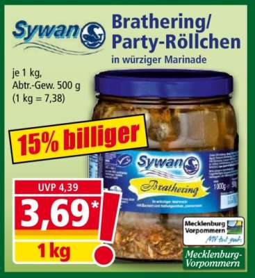Brathering /Party-Röllchen