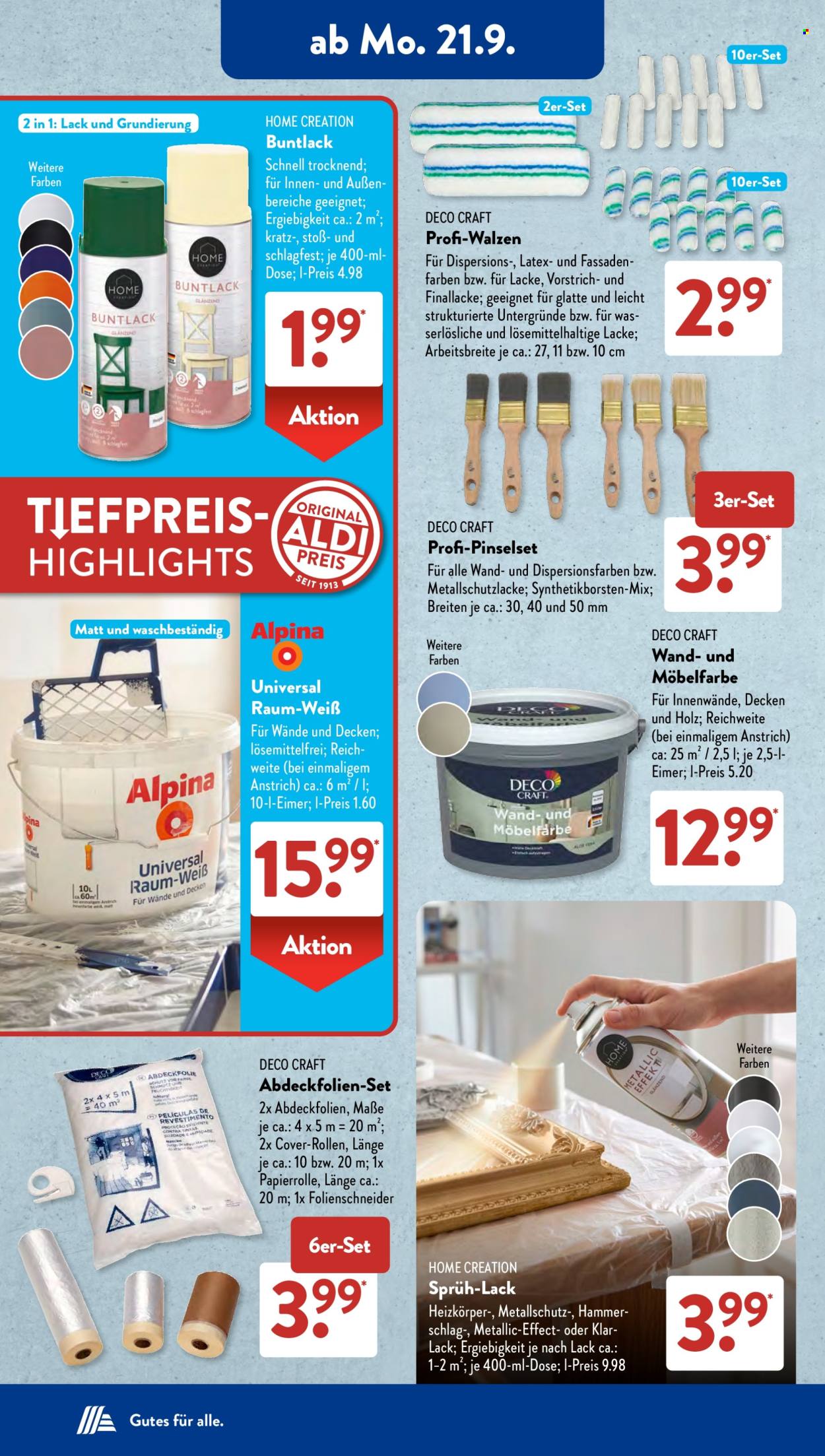 ALDI SÜD Prospekte  - 21.09.2026 - 26.09.2026. Seite 2