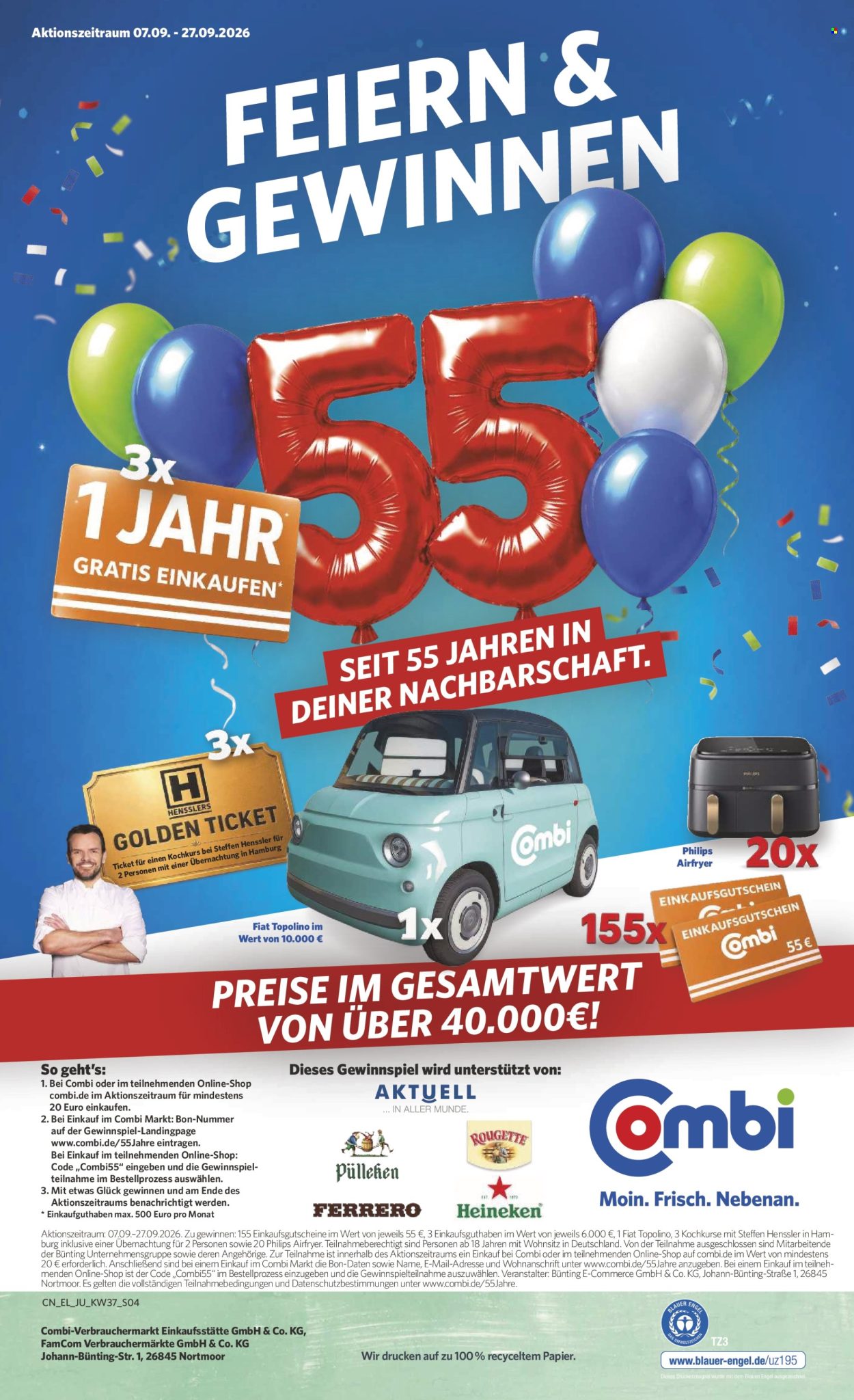 Combi Prospekte  - 7.09.2026 - 12.09.2026. Seite 4