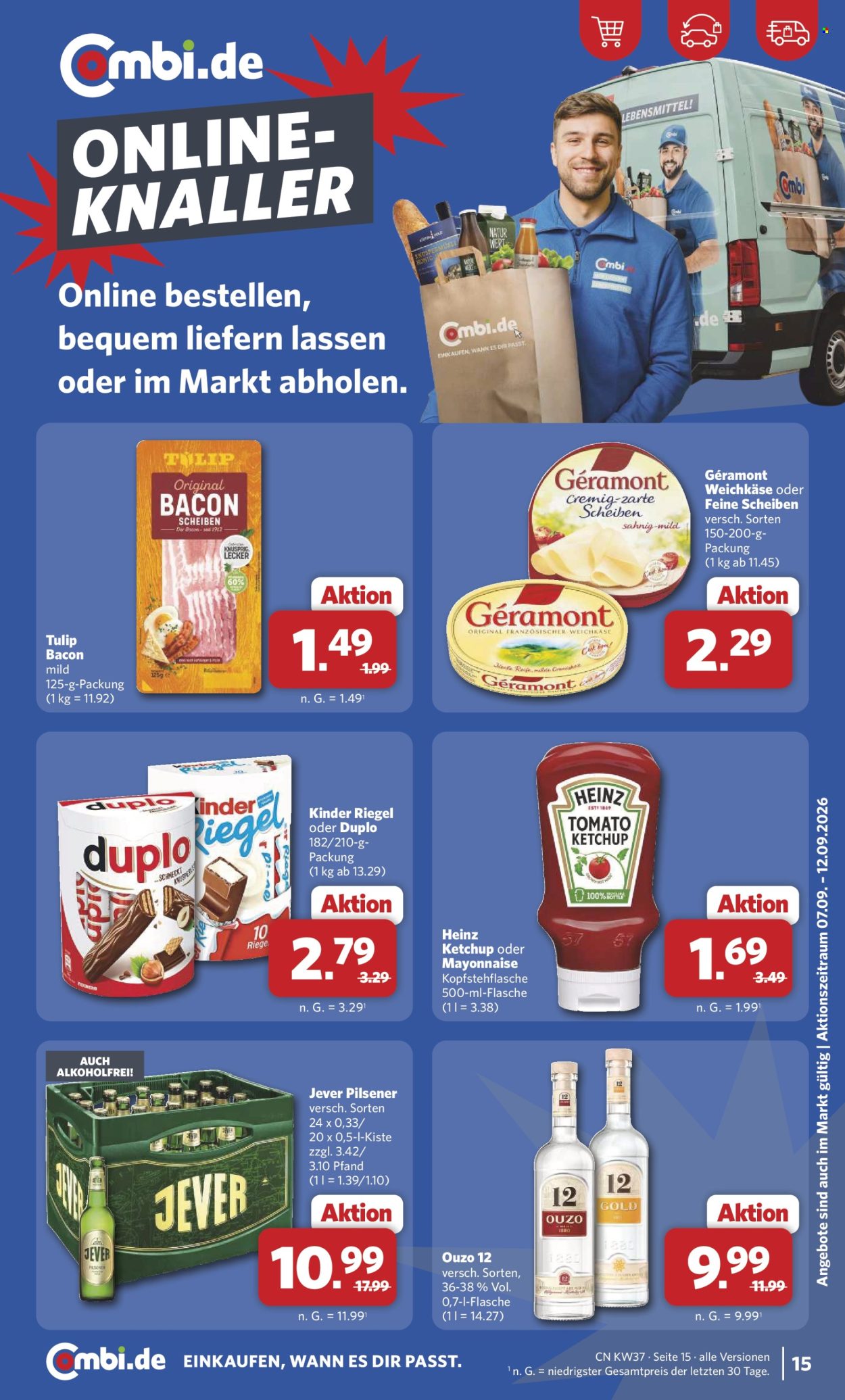 Combi Prospekte  - 7.09.2026 - 12.09.2026. Seite 15