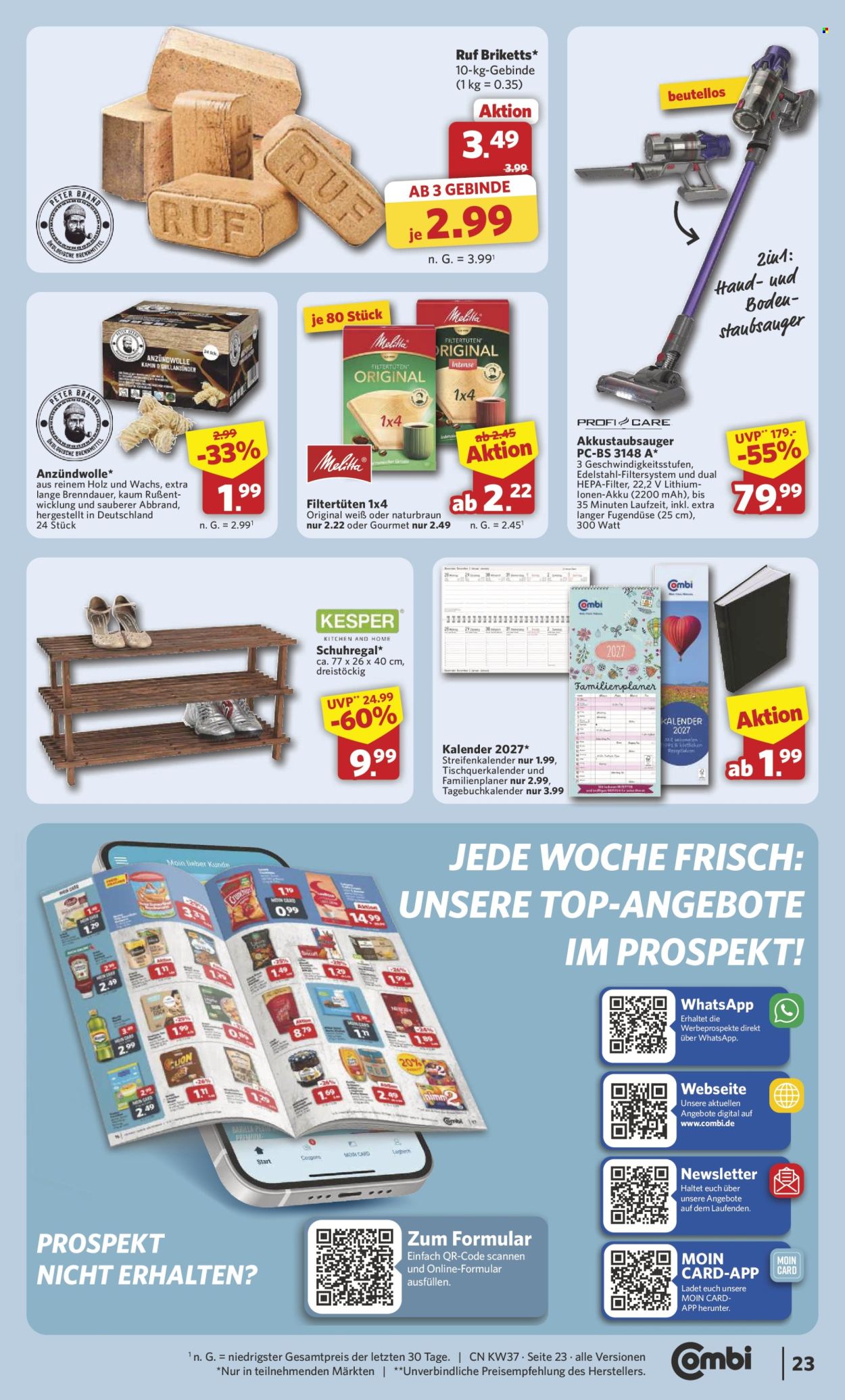 Combi Prospekte  - 7.09.2026 - 12.09.2026. Seite 25