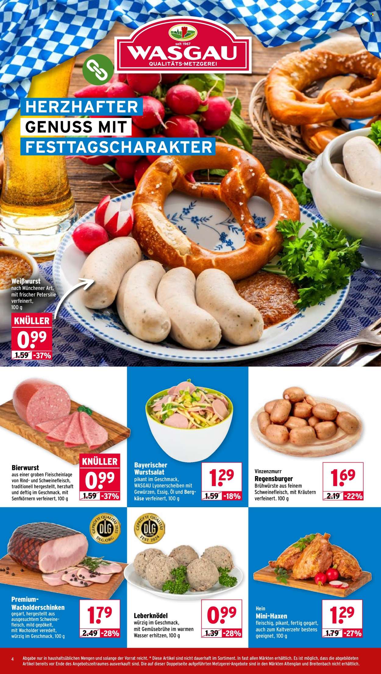 Wasgau Prospekte  - 7.09.2026 - 12.09.2026. Seite 4