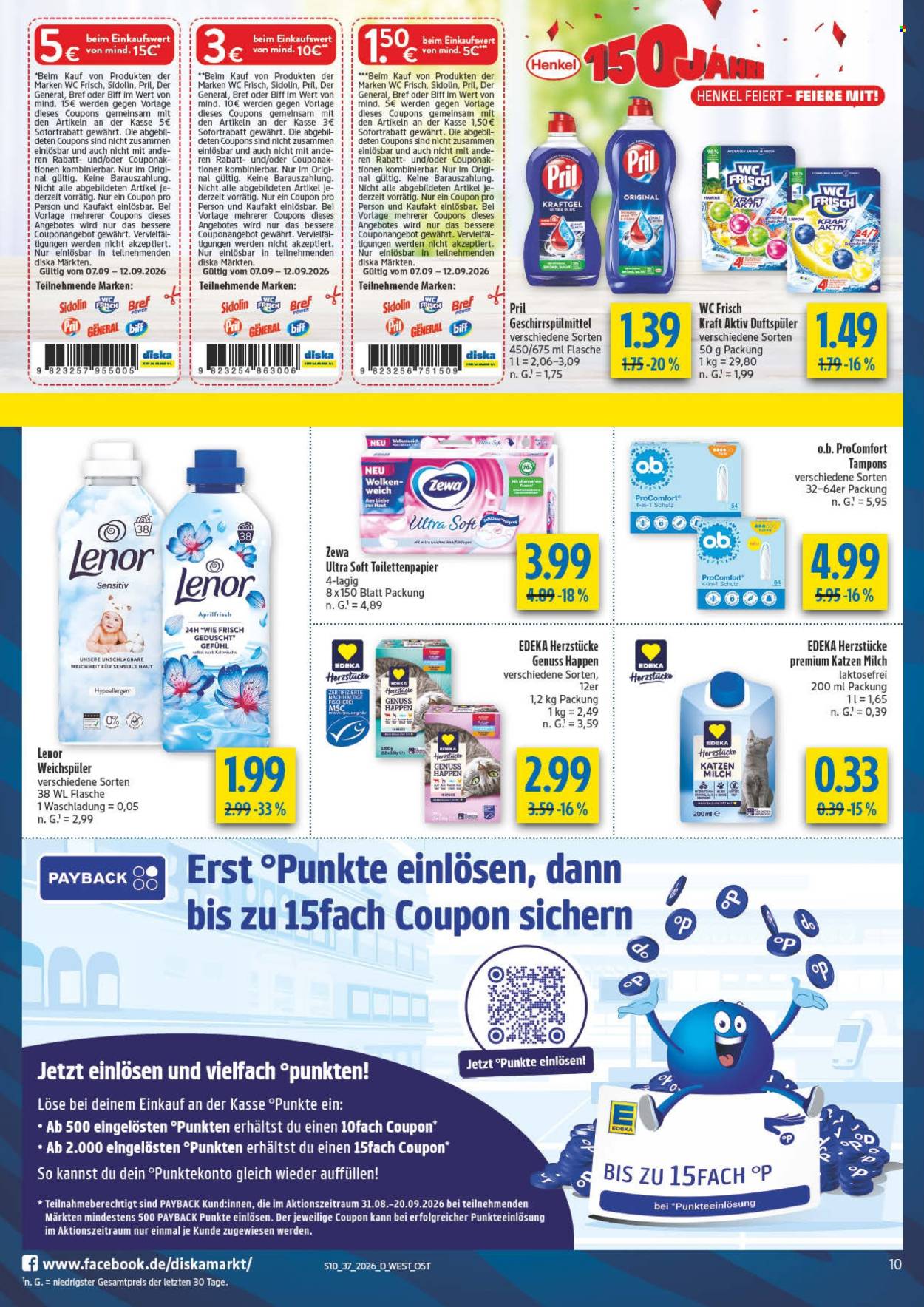 Diska Prospekte  - 7.09.2026 - 12.09.2026. Seite 10