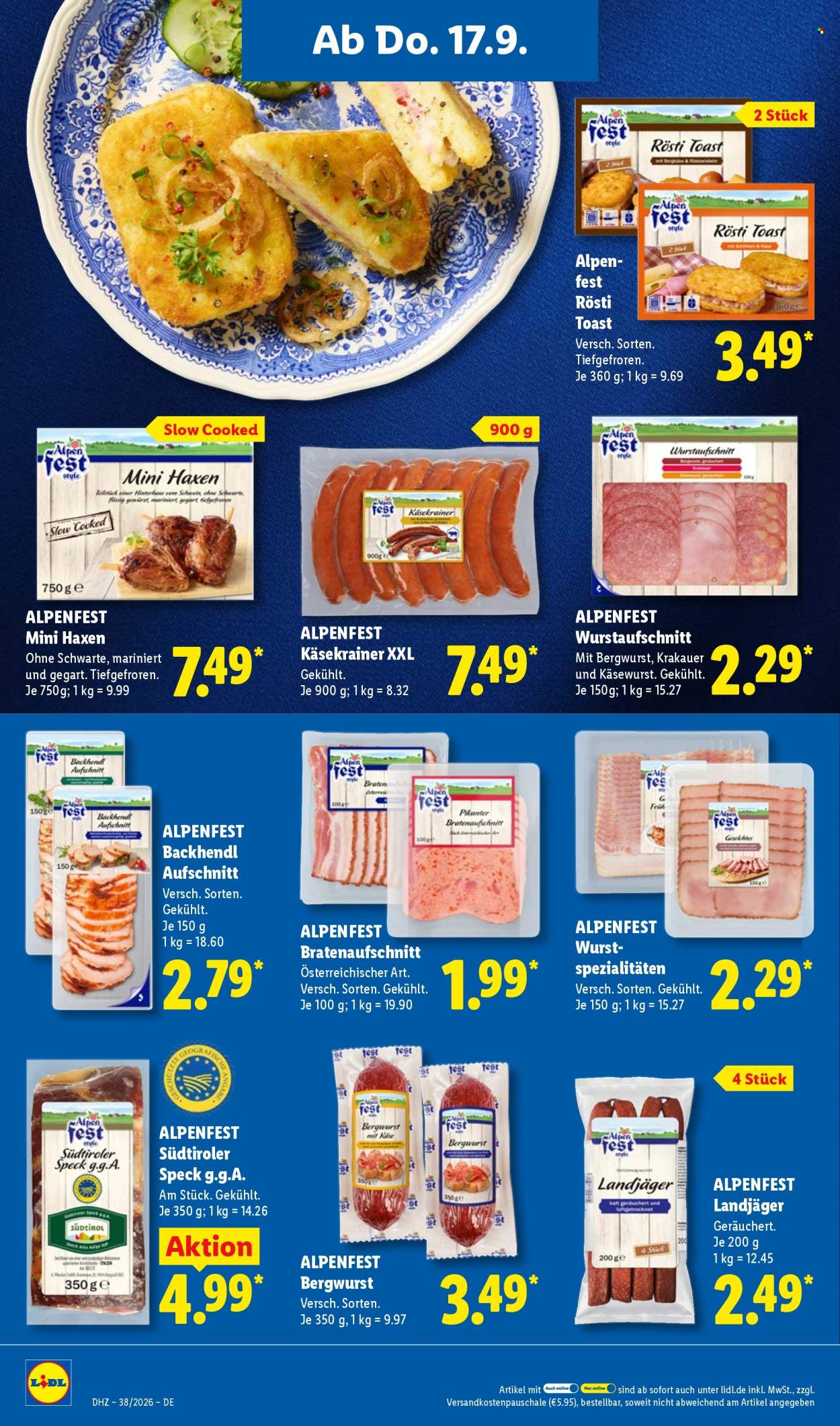 Lidl Prospekte  - 14.09.2026 - 19.09.2026. Seite 62