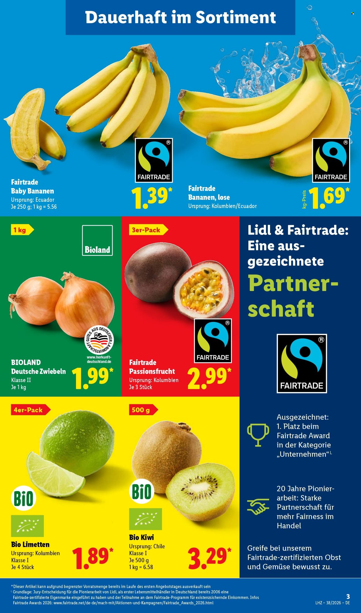 Lidl Prospekte  - 14.09.2026 - 19.09.2026. Seite 3