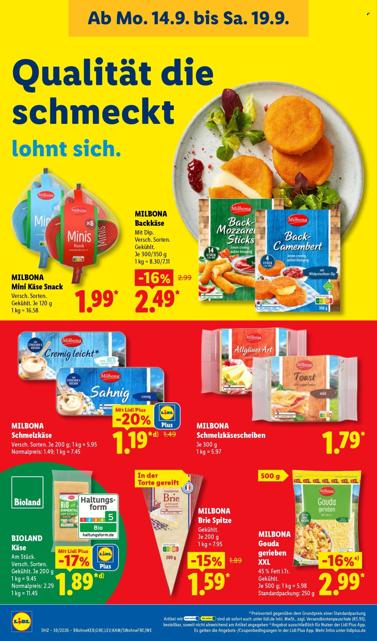 Lidl Prospekte  - 14.09.2026 - 19.09.2026. Seite 20