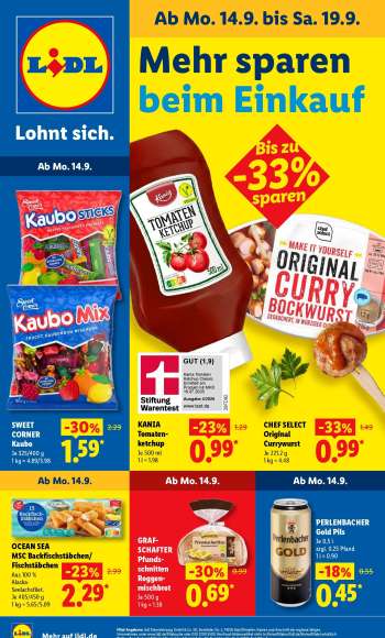 Prospekte Lidl - 14.09.2026 - 19.09.2026.