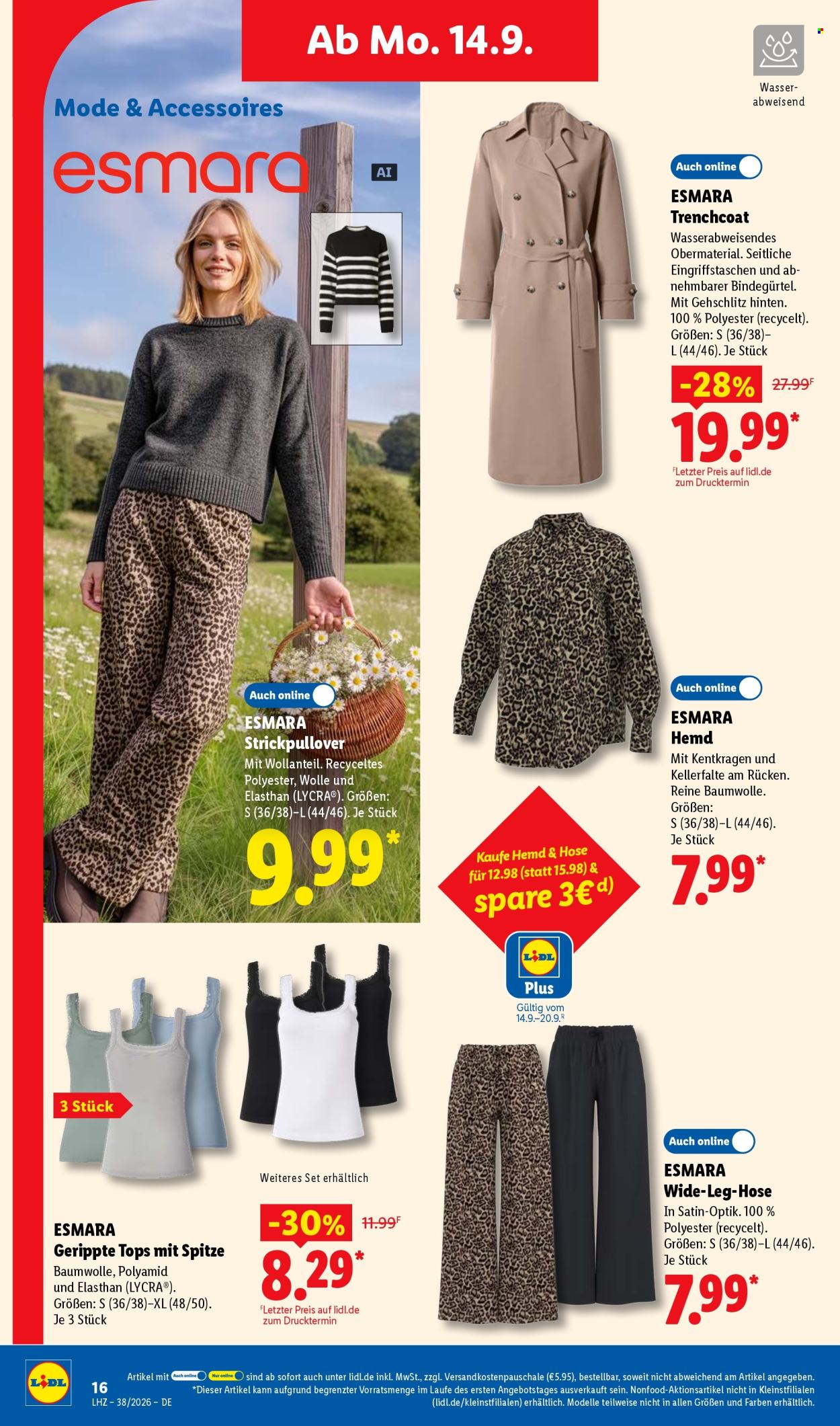 Lidl Prospekte  - 14.09.2026 - 19.09.2026. Seite 34