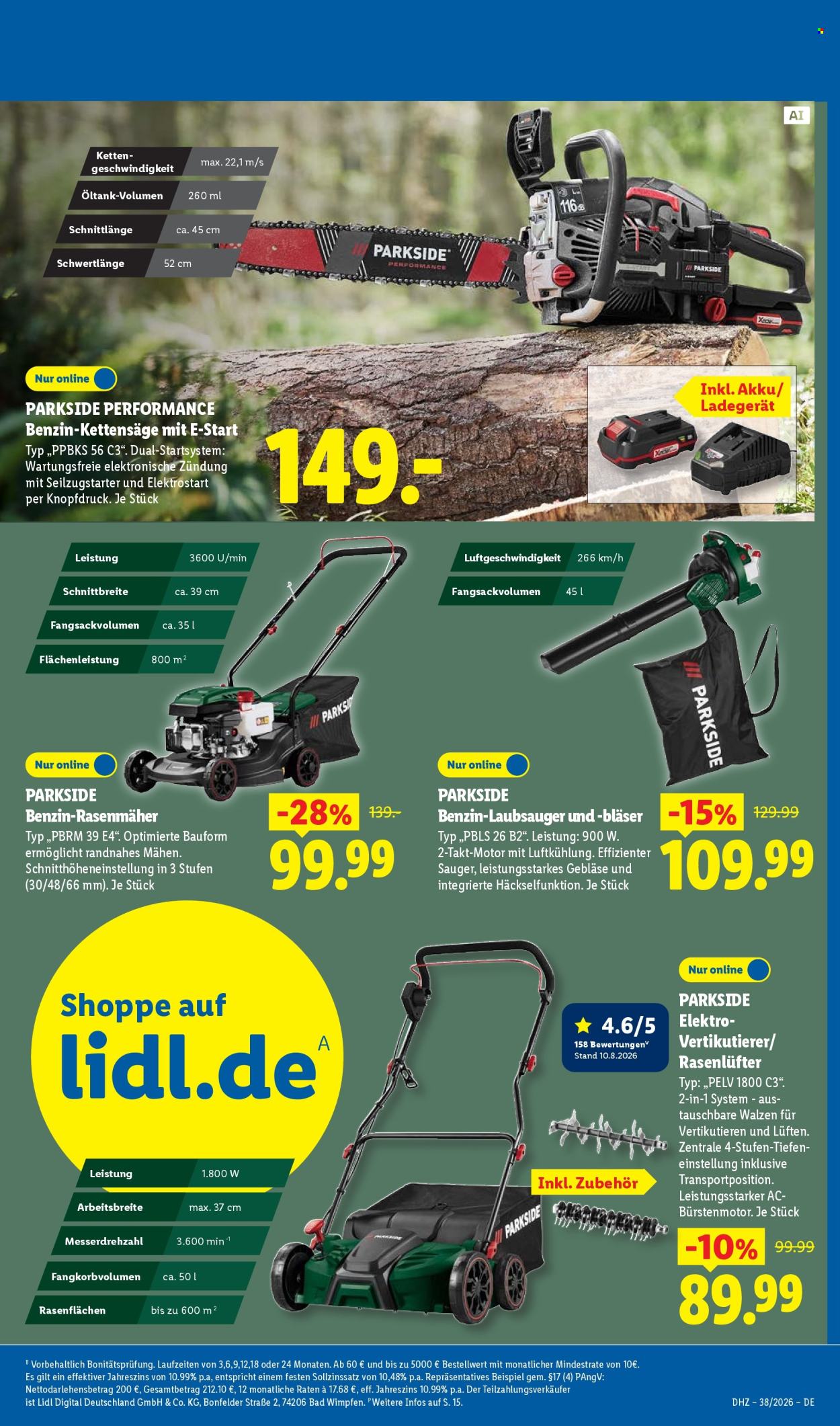Lidl Prospekte  - 14.09.2026 - 19.09.2026. Seite 45