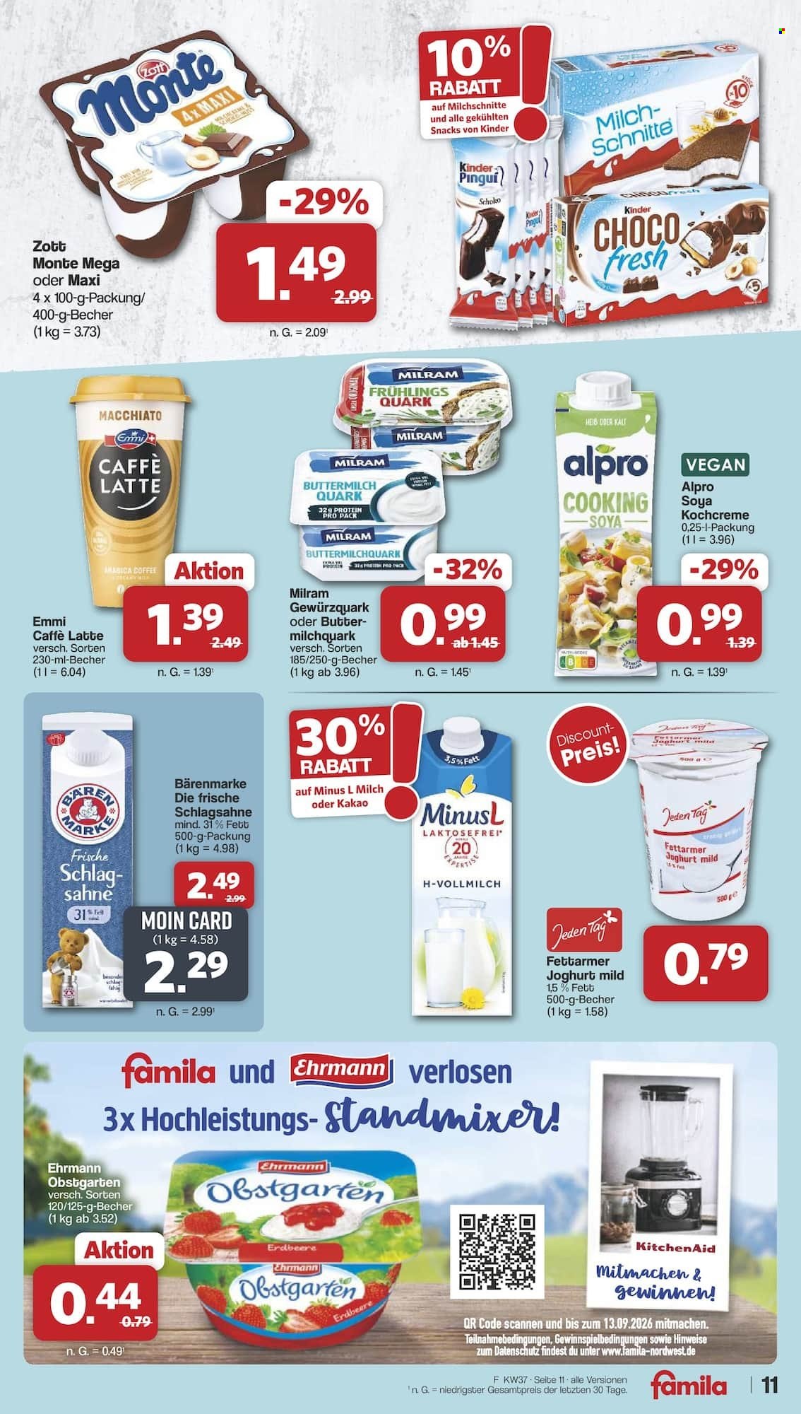 famila Prospekte  - 7.09.2026 - 12.09.2026. Seite 11
