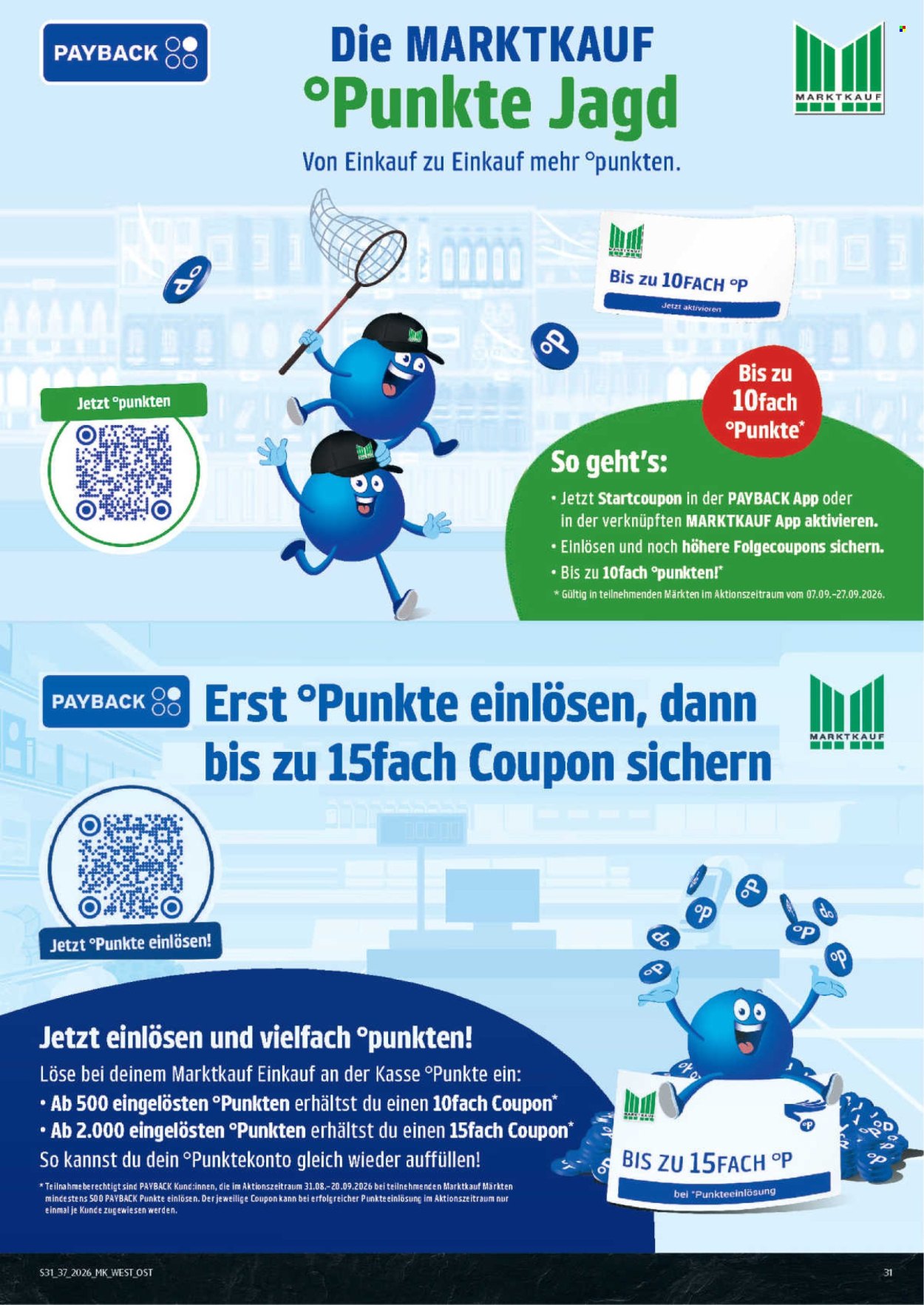 Marktkauf Prospekte  - 7.09.2026 - 12.09.2026. Seite 31