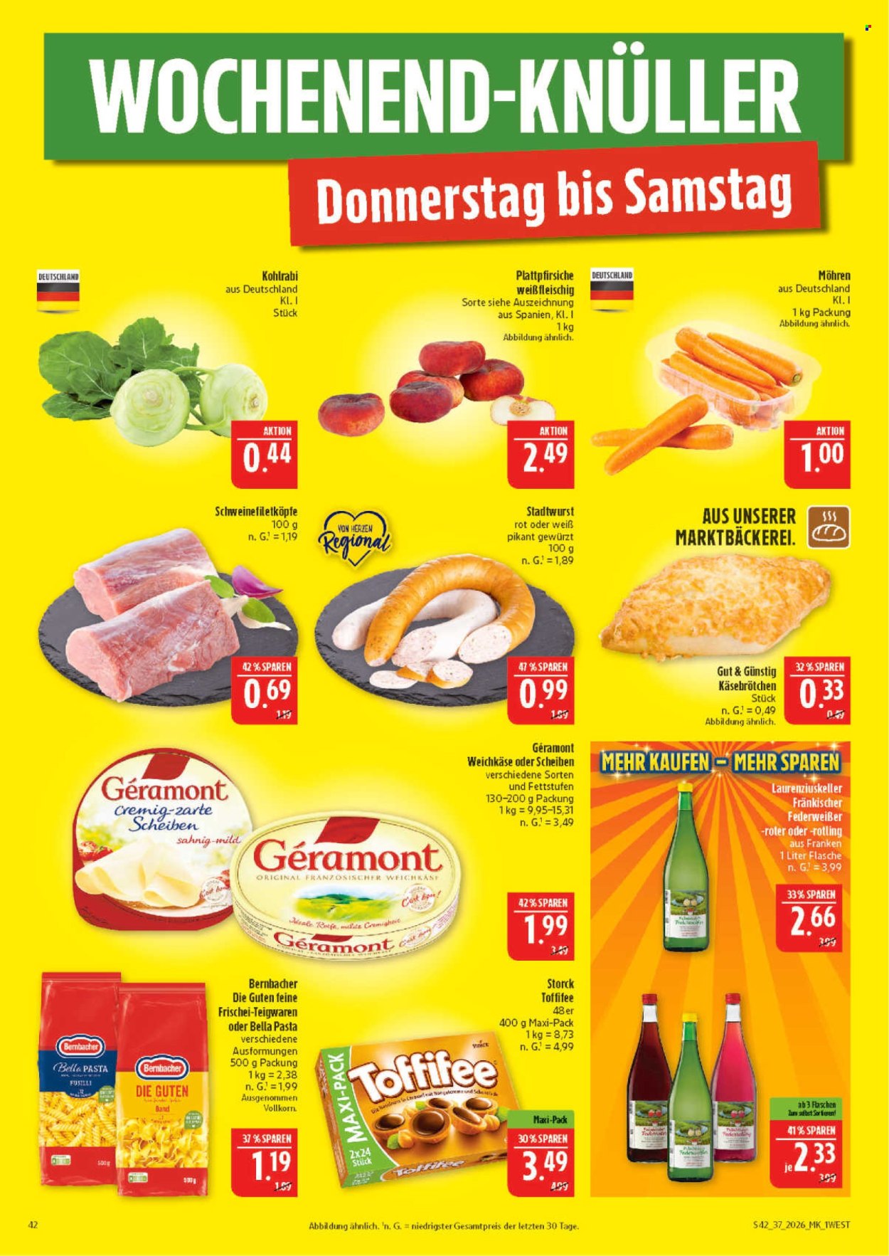 Marktkauf Prospekte  - 7.09.2026 - 12.09.2026. Seite 42