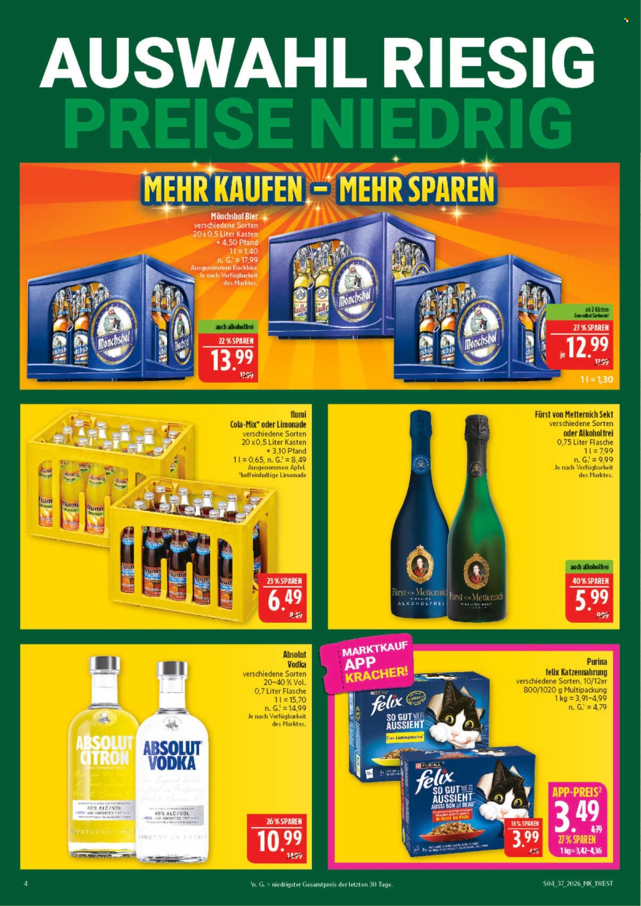 Marktkauf Prospekte  - 7.09.2026 - 12.09.2026. Seite 4
