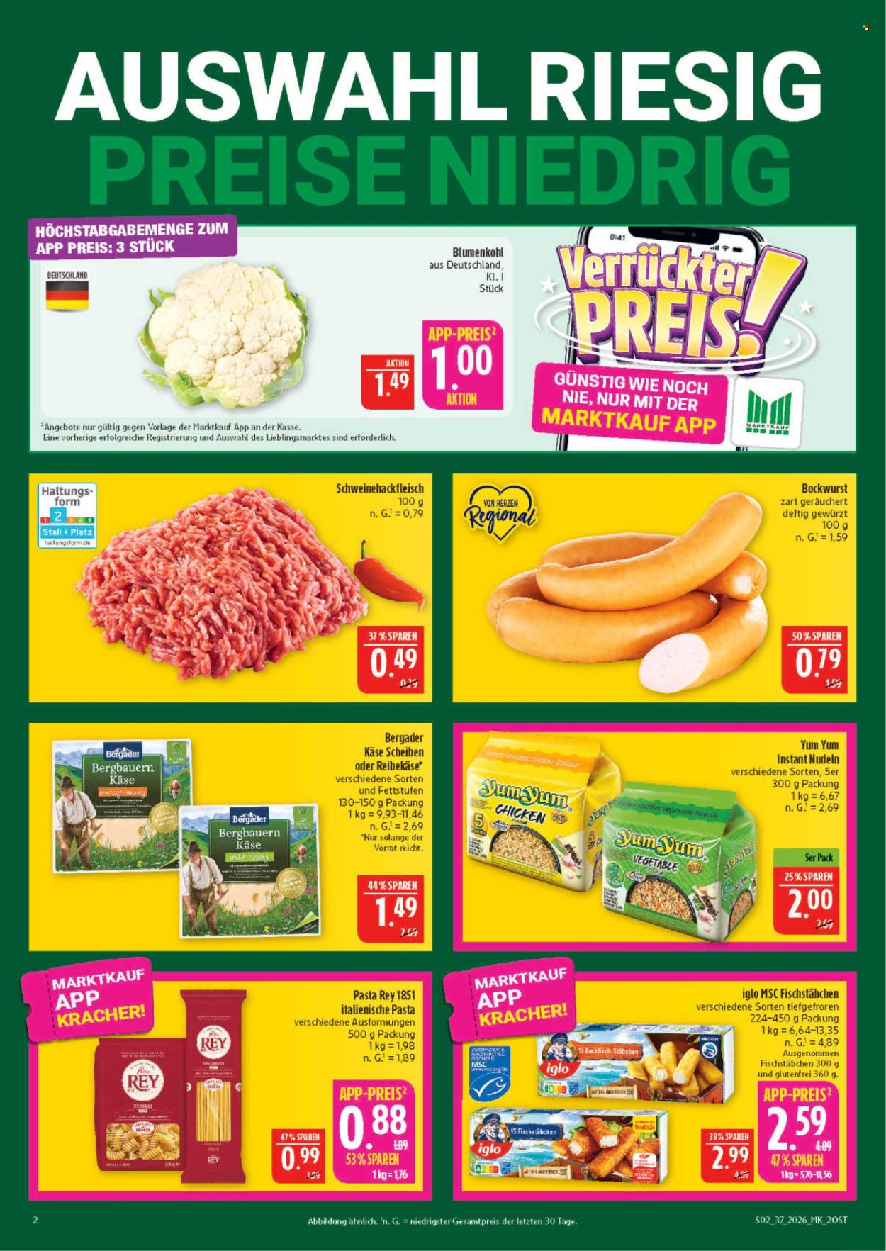 Marktkauf Prospekte  - 7.09.2026 - 12.09.2026. Seite 2