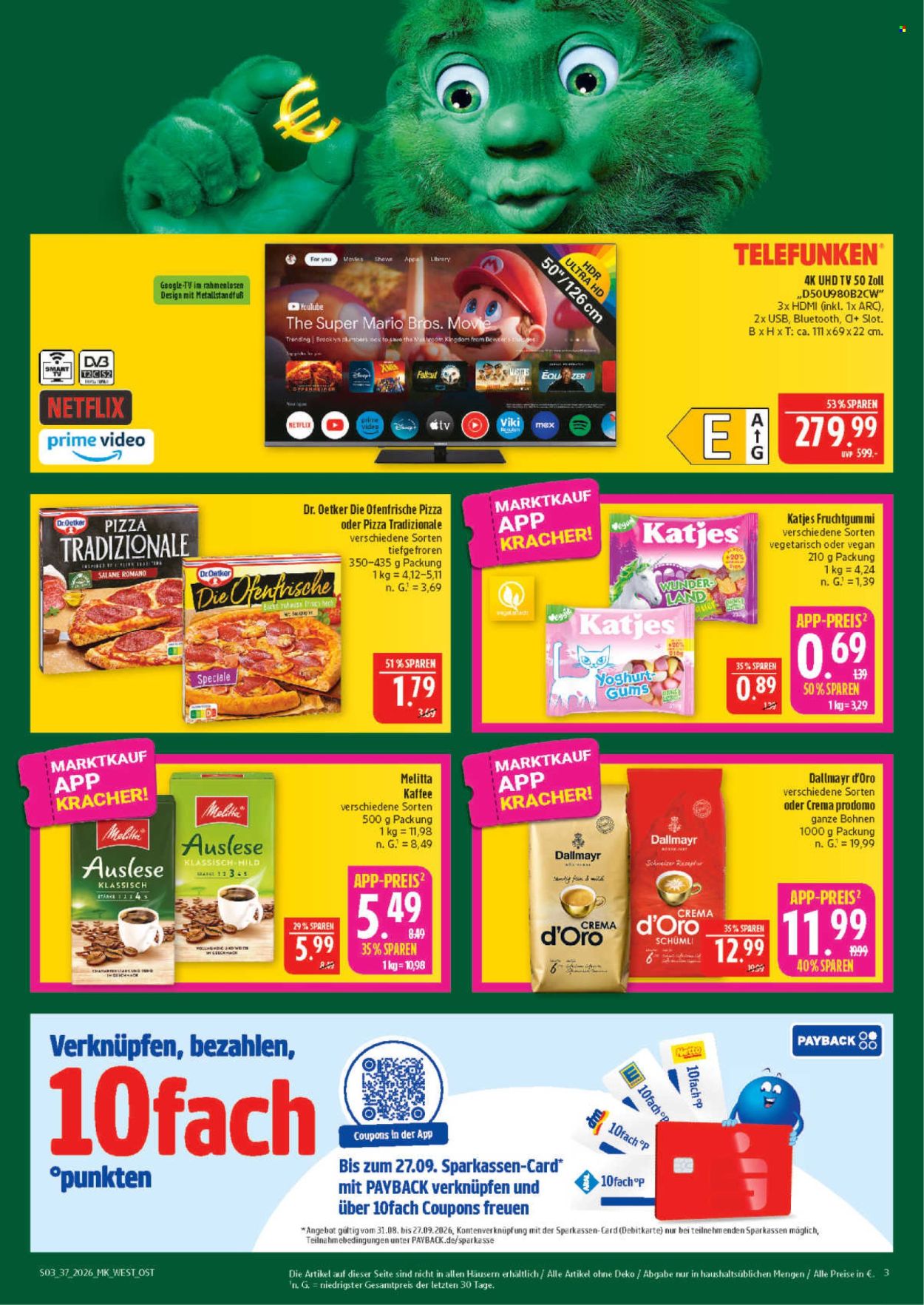 Marktkauf Prospekte  - 7.09.2026 - 12.09.2026. Seite 3