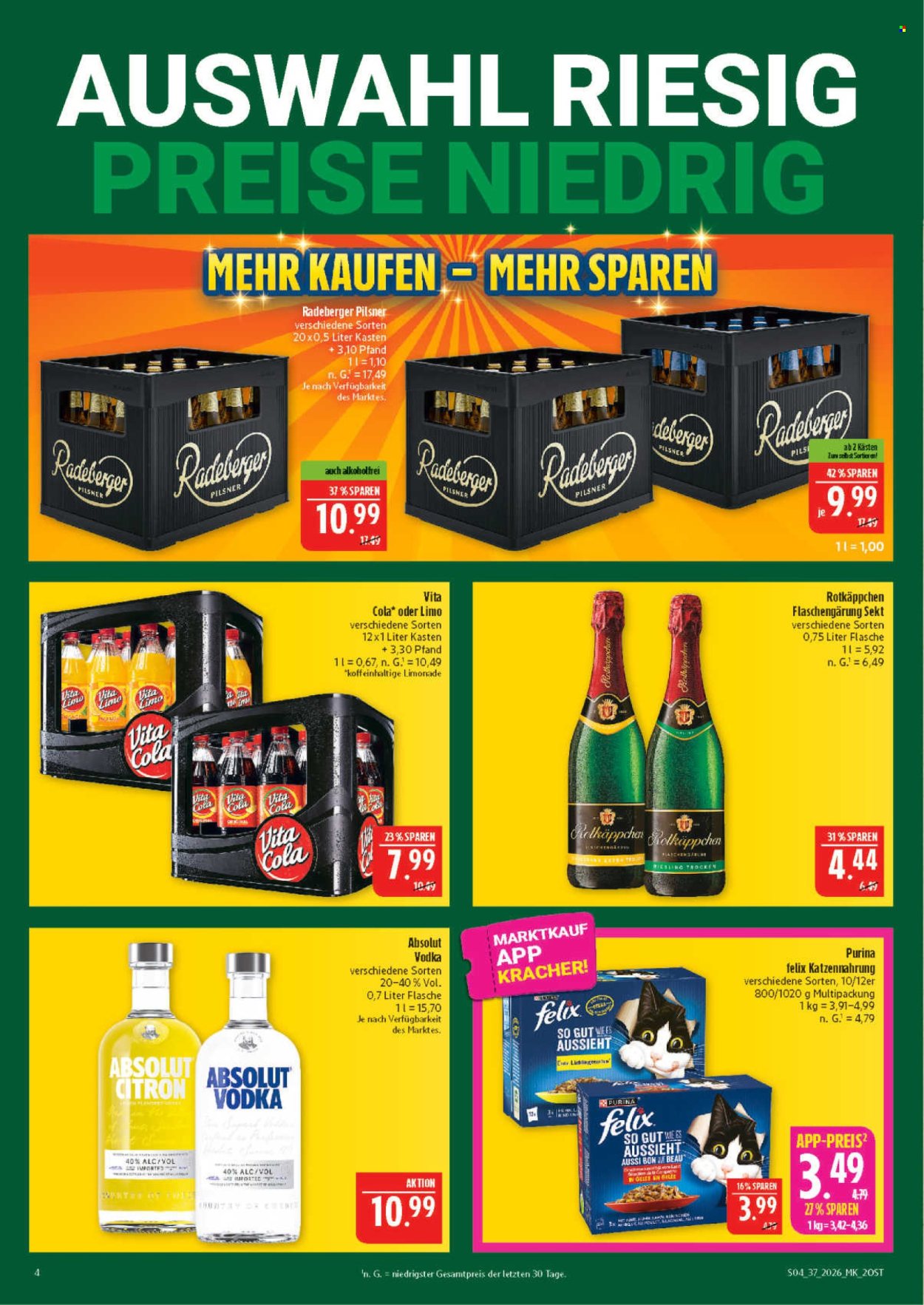 Marktkauf Prospekte  - 7.09.2026 - 12.09.2026. Seite 4