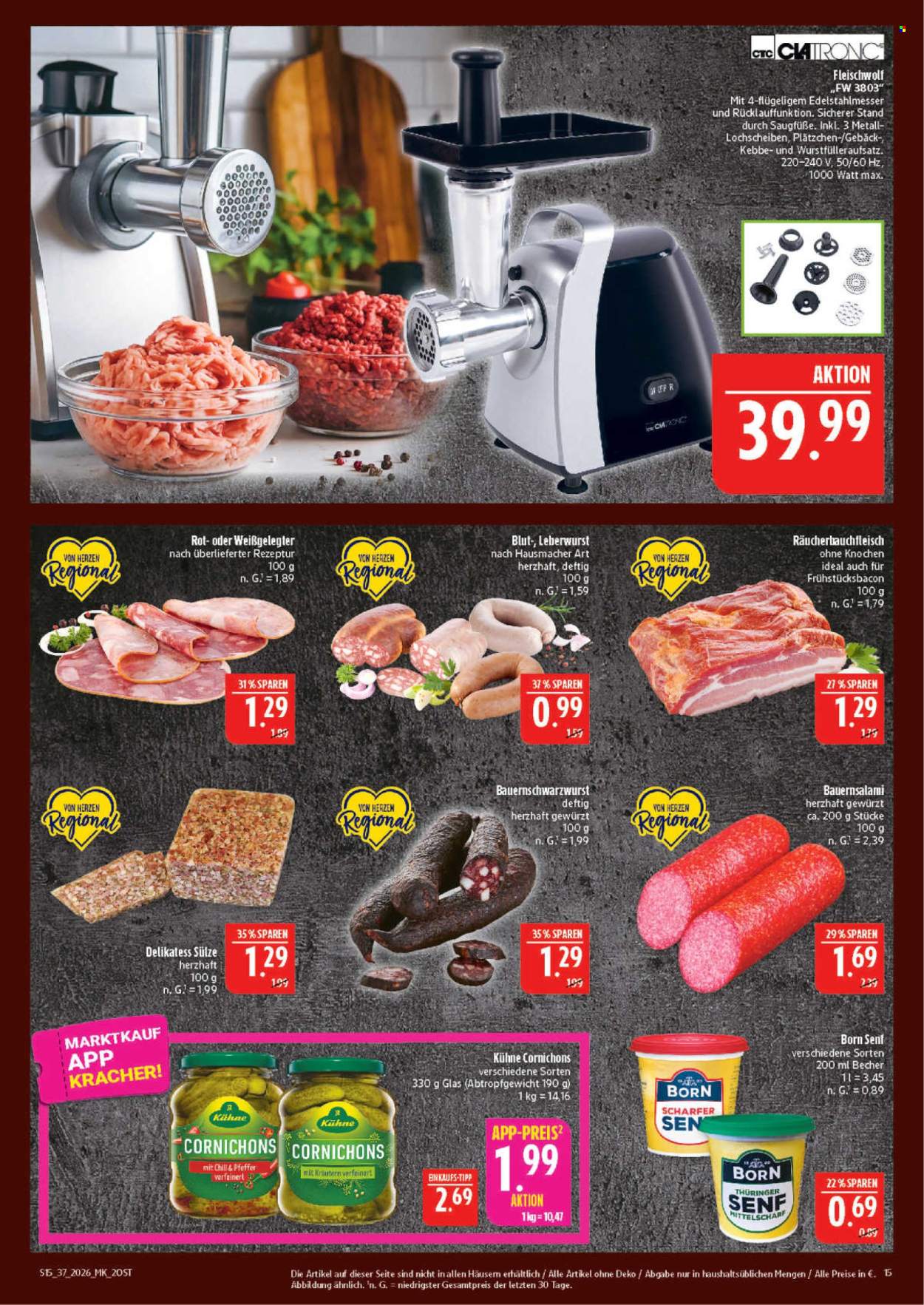Marktkauf Prospekte  - 7.09.2026 - 12.09.2026. Seite 15