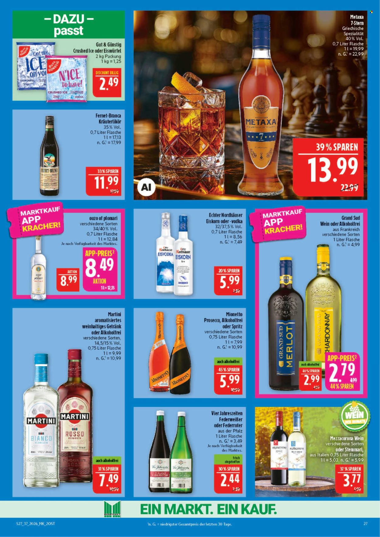 Marktkauf Prospekte  - 7.09.2026 - 12.09.2026. Seite 27
