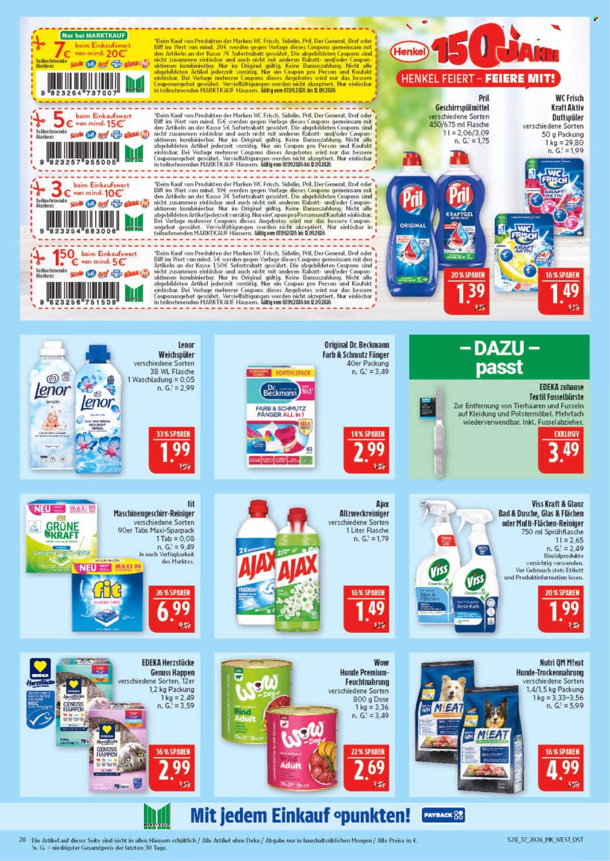 Marktkauf Prospekte  - 7.09.2026 - 12.09.2026. Seite 28