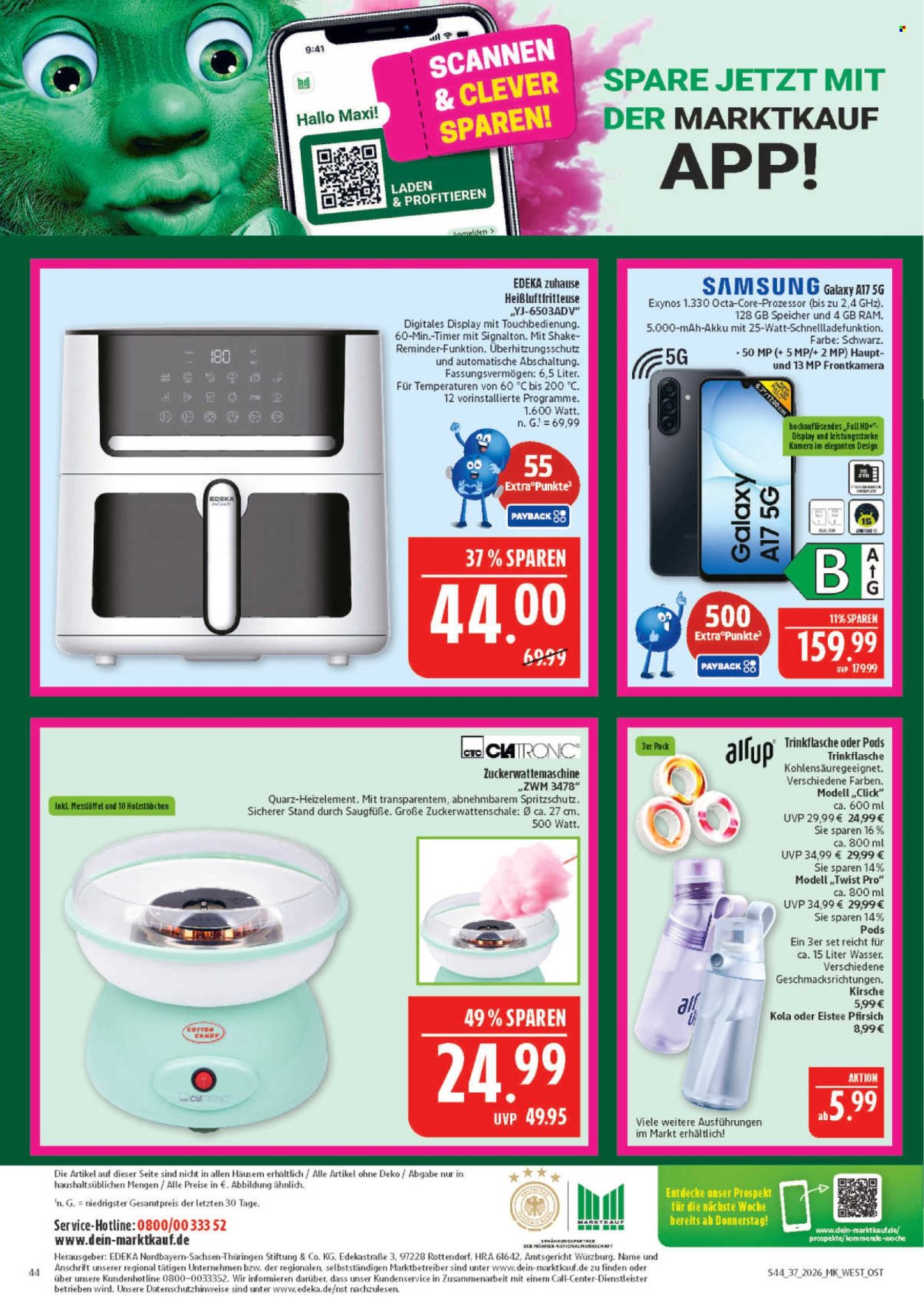 Marktkauf Prospekte  - 7.09.2026 - 12.09.2026. Seite 44