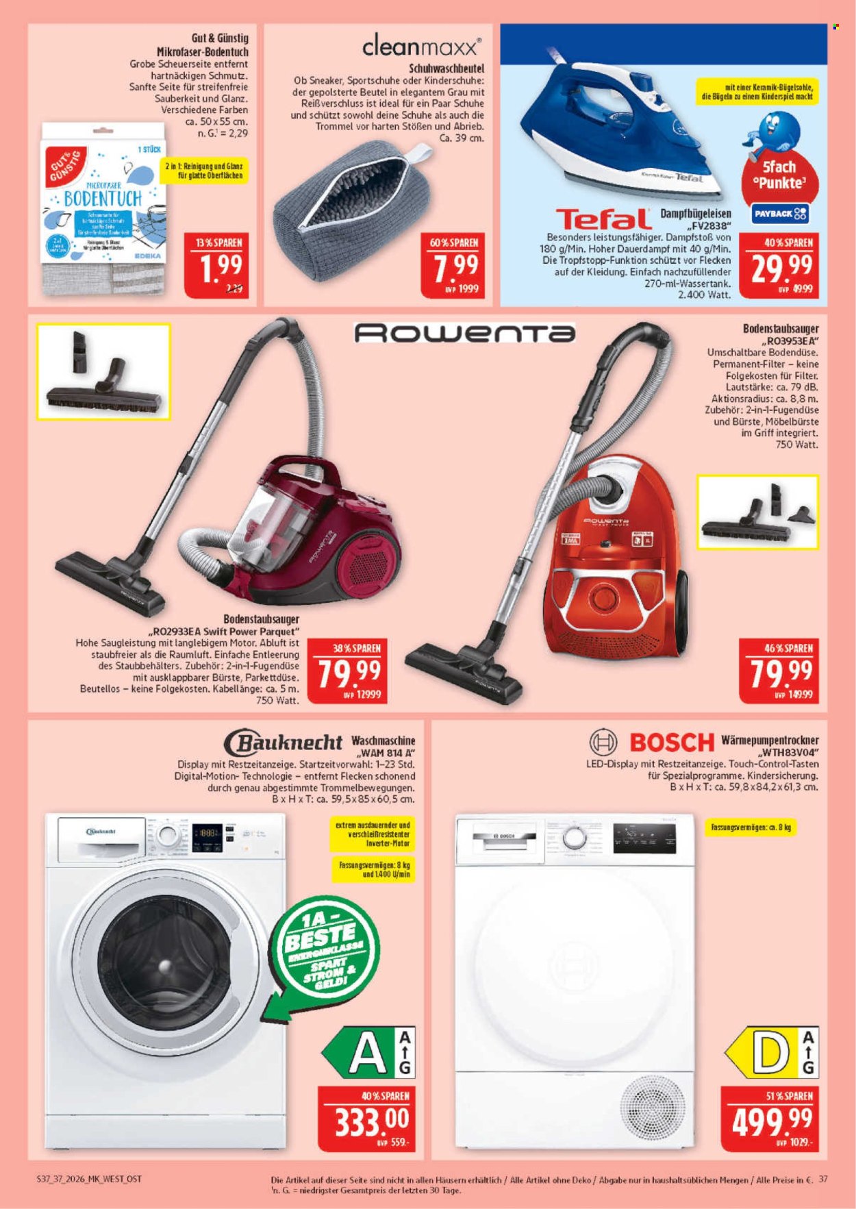 Marktkauf Prospekte  - 7.09.2026 - 12.09.2026. Seite 37