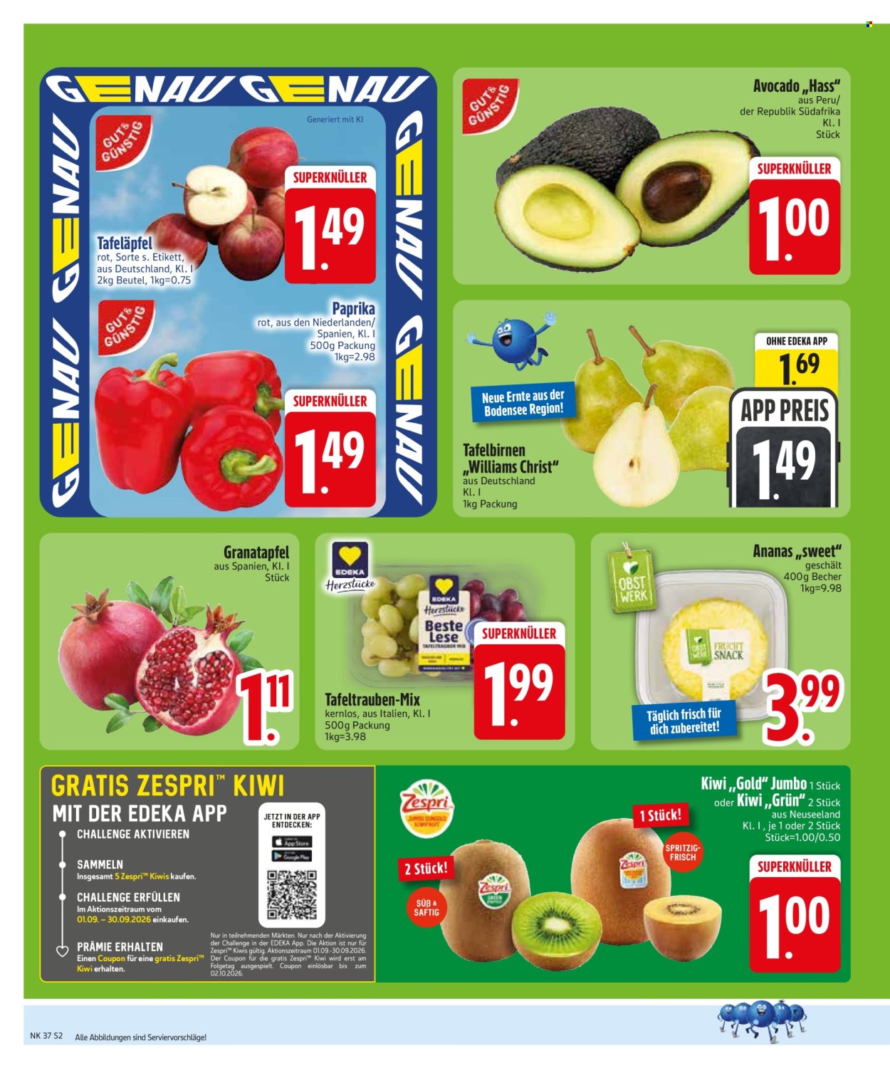Edeka Prospekte  - 7.09.2026 - 12.09.2026. Seite 4