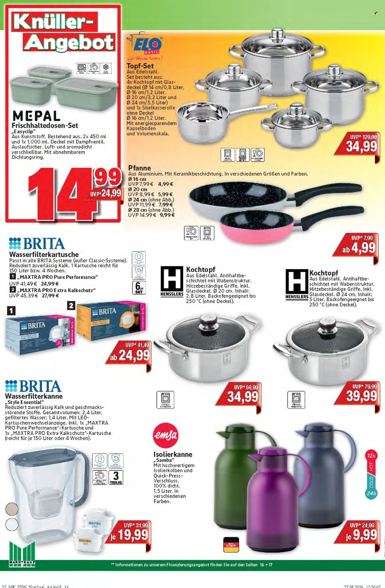 Marktkauf Prospekte  - 7.09.2026 - 12.09.2026. Seite 16