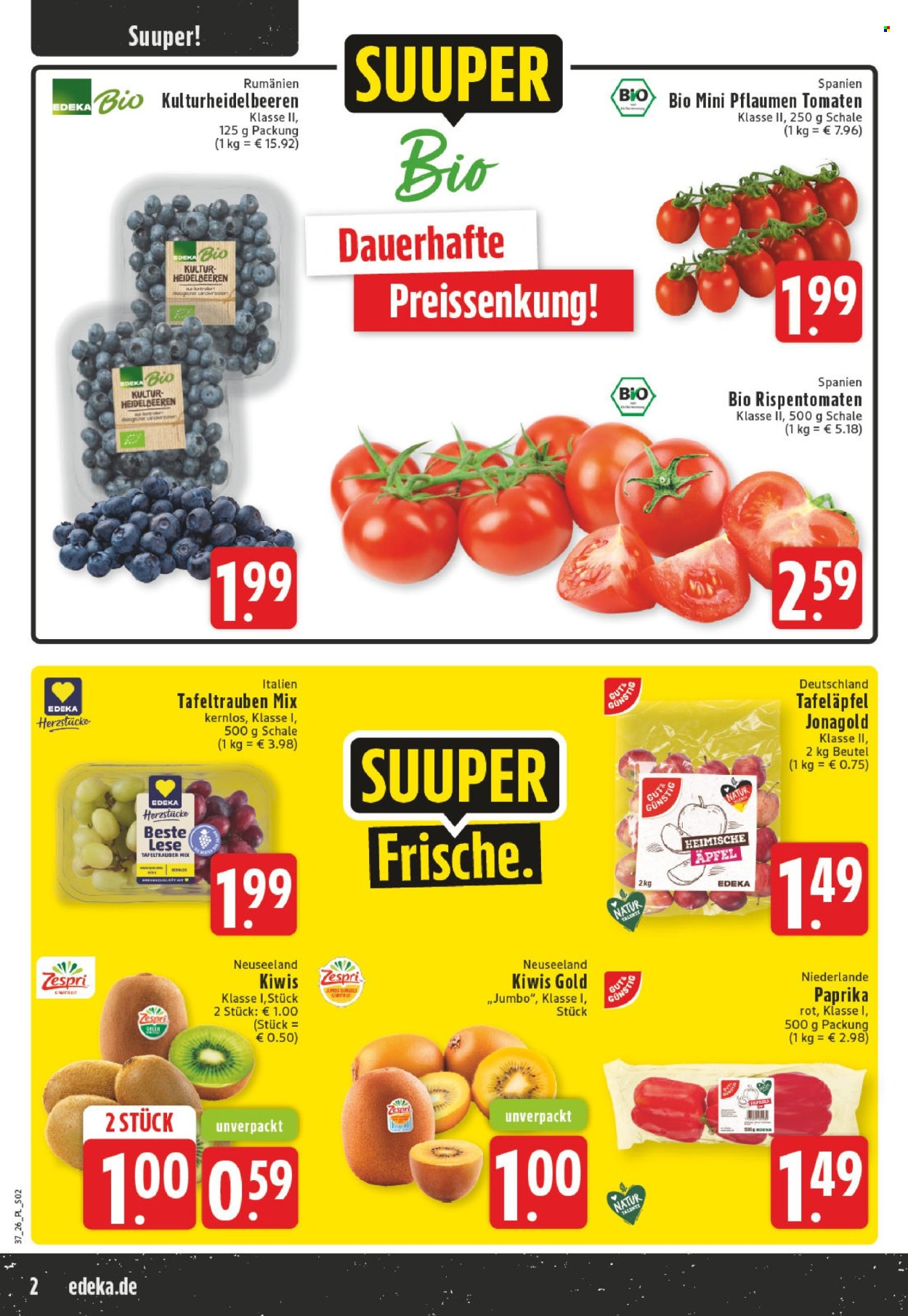 Edeka Prospekte  - 7.09.2026 - 12.09.2026. Seite 2