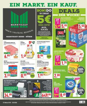 Prospekte Marktkauf - 7.09.2026 - 12.09.2026.