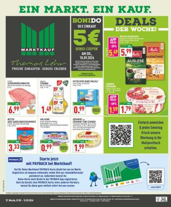 Prospekte Marktkauf - 7.09.2026 - 12.09.2026.