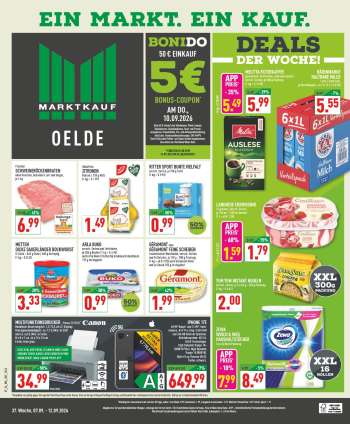 Prospekte Marktkauf - 7.09.2026 - 12.09.2026.