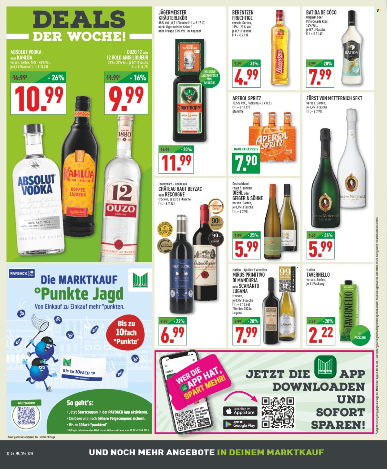 Marktkauf Prospekte  - 7.09.2026 - 12.09.2026. Seite 14