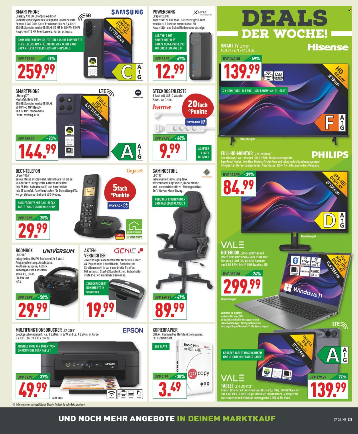 Marktkauf Prospekte  - 7.09.2026 - 12.09.2026. Seite 23